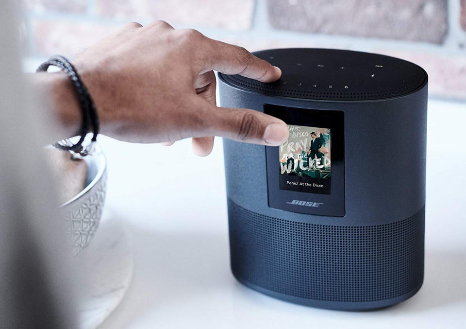 Save up to 25 percent on Bose Home Speaker 300 and 500. (Photo: Amazon)