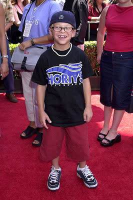 Jonathan Lipnicki at the Hollywood premiere of Walt Disney's The Princess Diaries