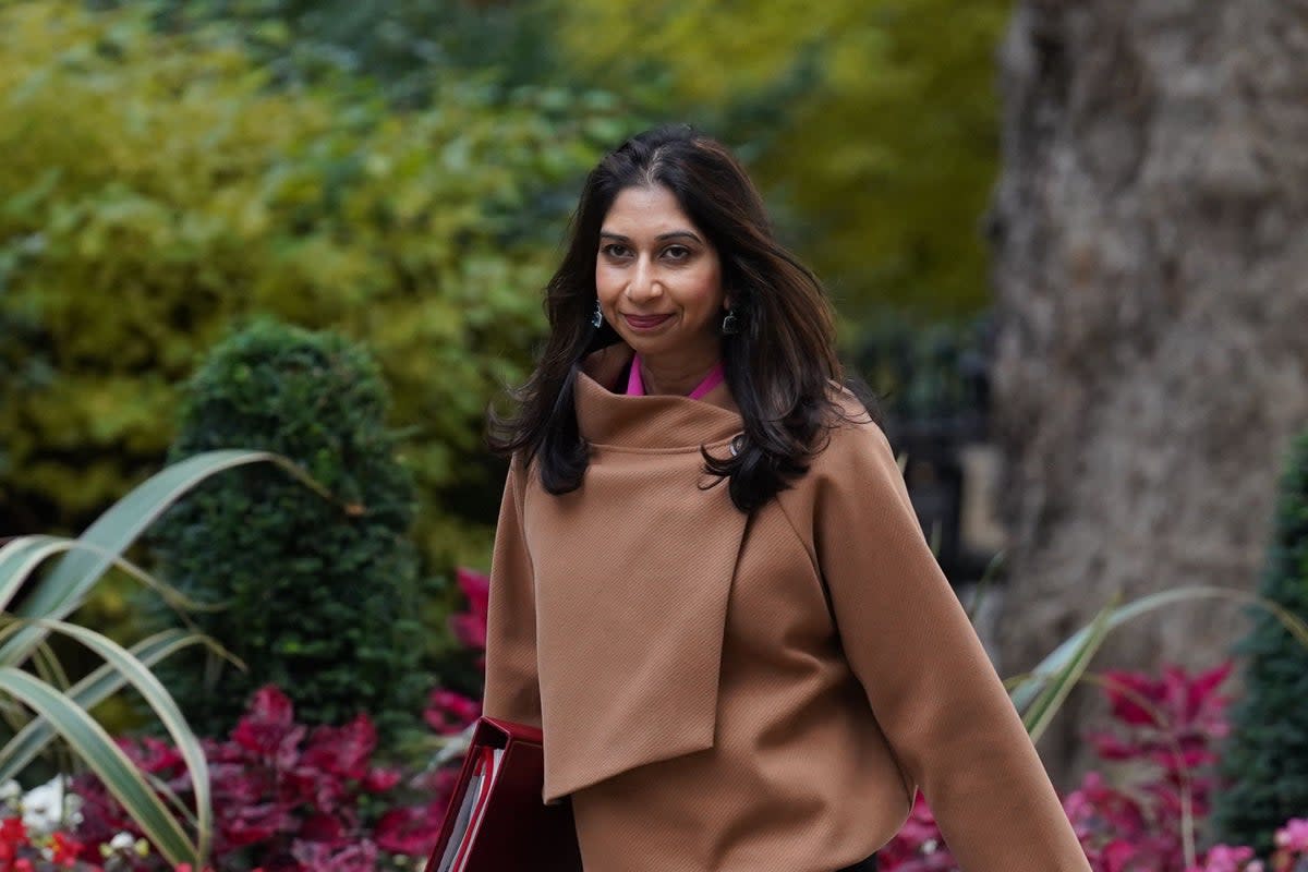 Former home secretary Suella Braverman (Stefan Rousseau/PA) (PA Archive)