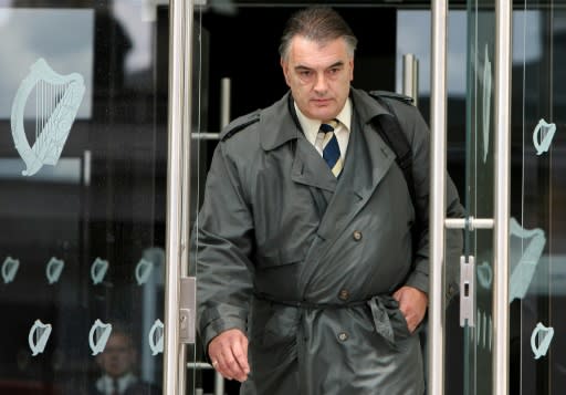 Ian Bailey, formerly a freelance journalist, now sells pizzas in the Irish village where the murder occurred. He is seen here in 2010 leaving court in Dublin. Although arrested twice in Ireland for questioning, he was never charged there