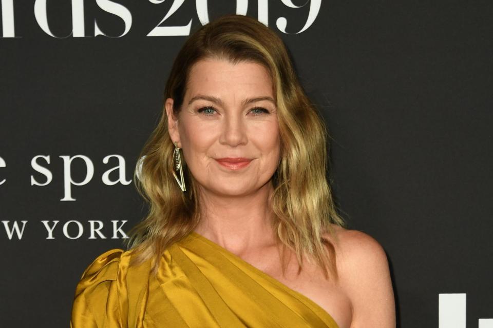 Ellen Pompeo at the InStyle Awards in Los Angeles on 21 October 2019: VALERIE MACON/AFP via Getty Images