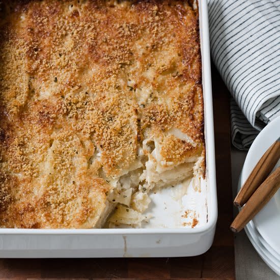 Asiago and Sage Scalloped Potatoes