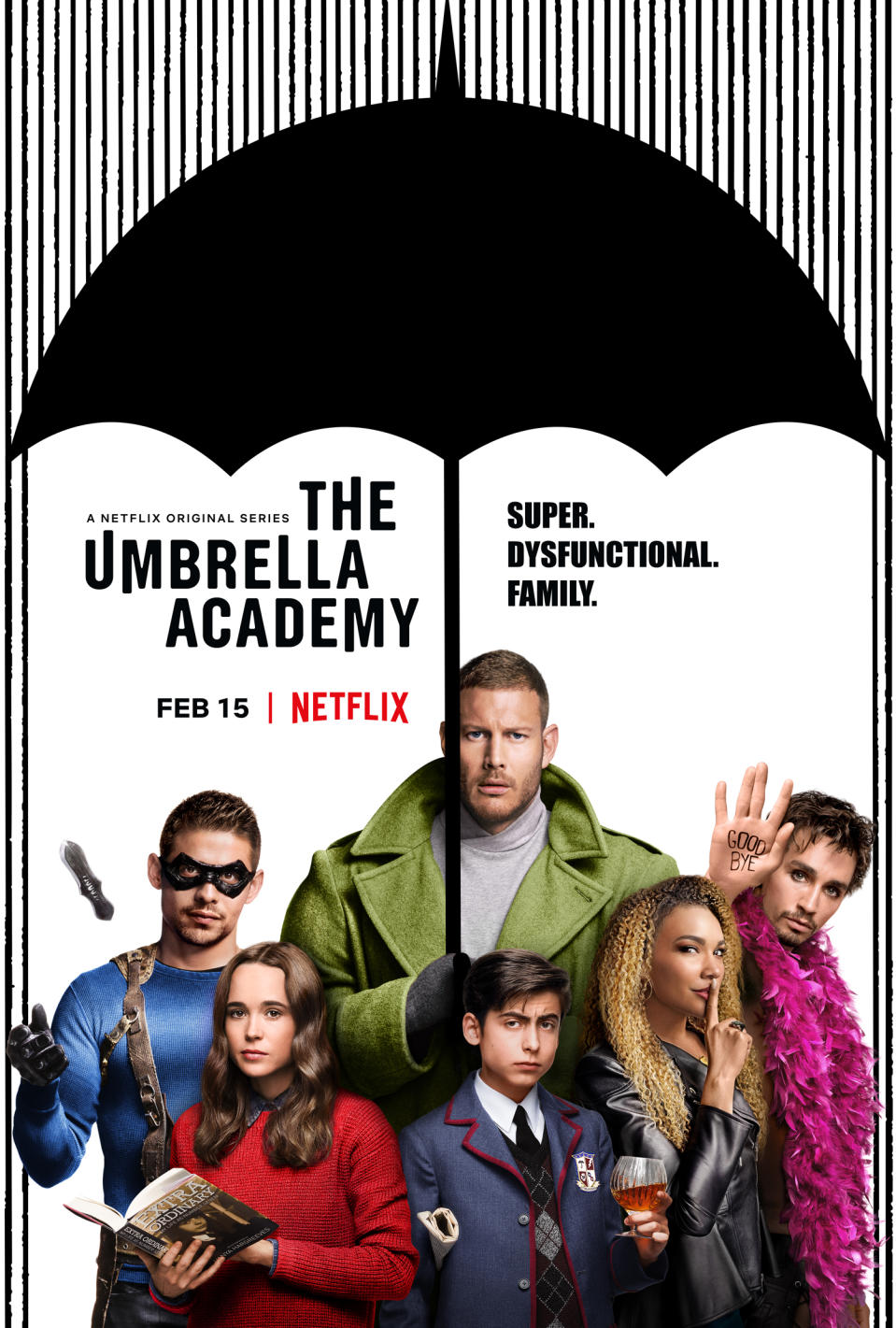 the umbrella academy season 1 poster