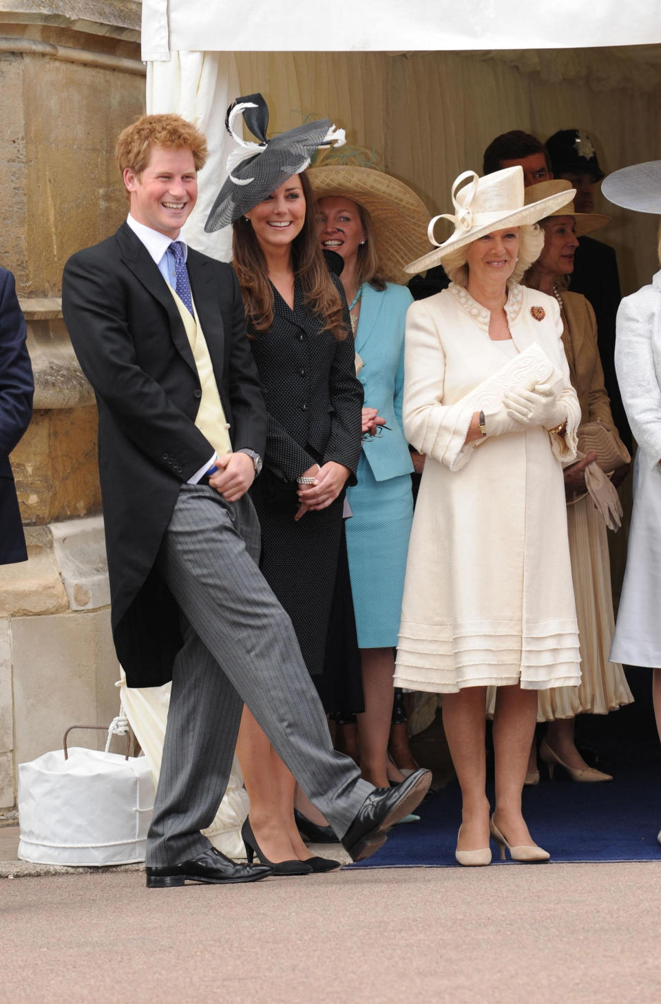 Le prince Harry et Kate Middleton à Windsor en 2008