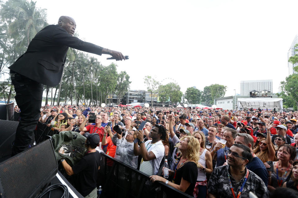 Entertainment highlights at the 2017 Singapore Grand Prix