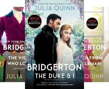 The Bridgerton Series on Amazon by Julia Quinn