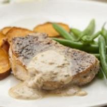 Pork Chops au Poivre