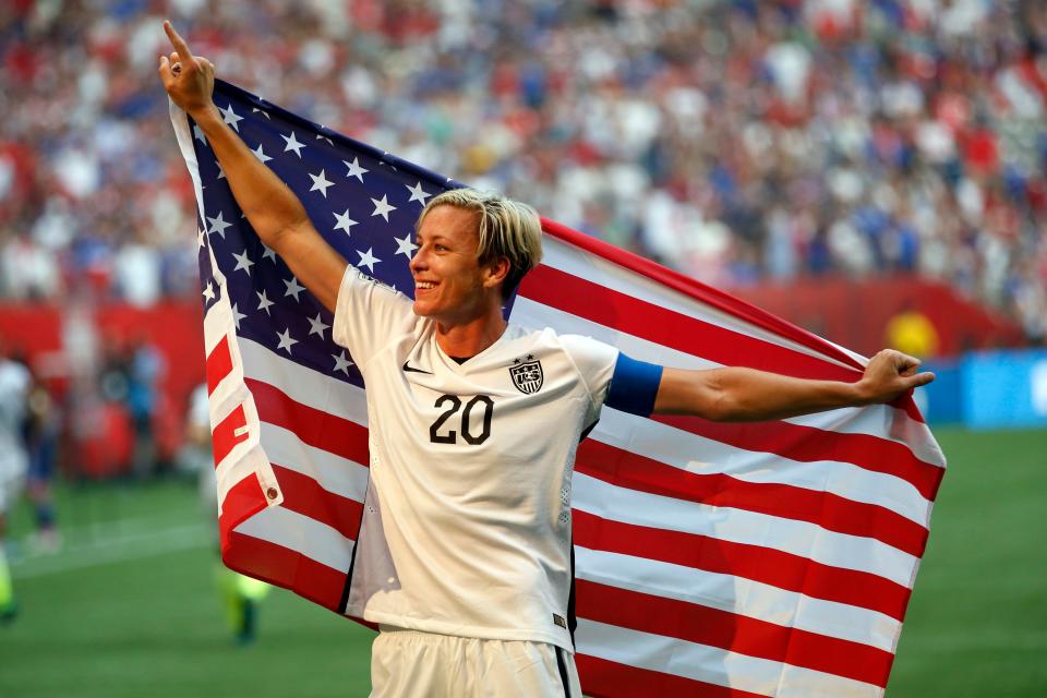 Though she retired from the pitch in 2015, Abby Wambach is still invested in women's soccer in the U.S. — literally.