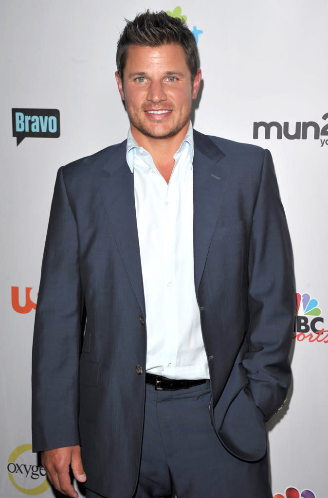 Nick Lachey NBC Universal Press Tour All Star Party