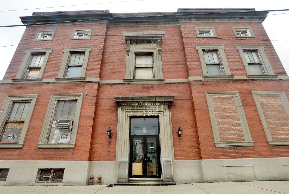 The former East Erie Turners building, in the 800 block of Parade Street in Erie, is shown on Feb. 23. The property is part of the East Side Renaissance project.