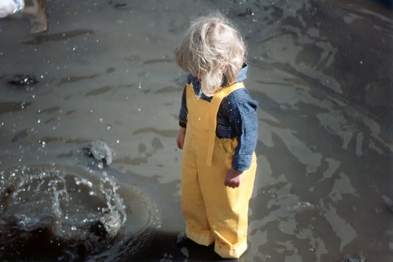 Photo exhibited at the Danish Pavilion from Storch's series Porcelain Souls