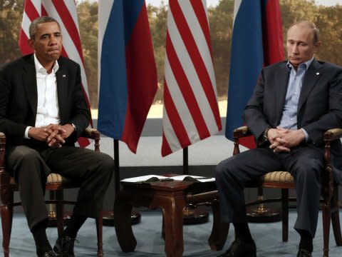 Barack Obama Vladimir Putin