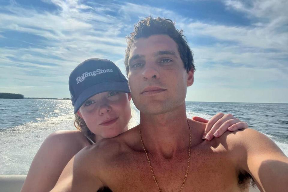 <p>Gus Wenner/Instagram</p> Elle Fanning and Gus Wenner