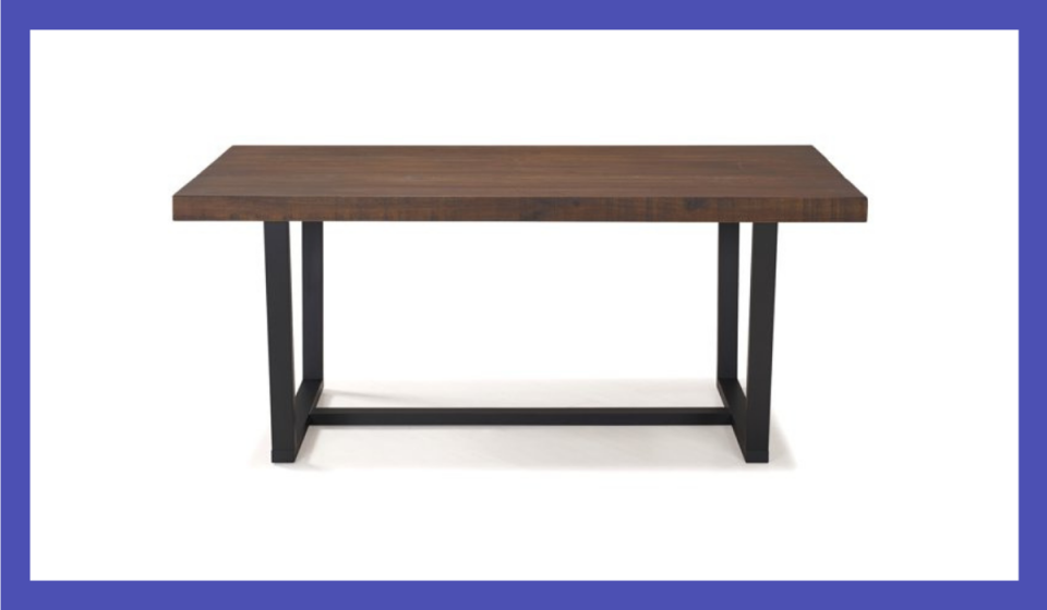 This table seats six. (Photo: Walmart) 