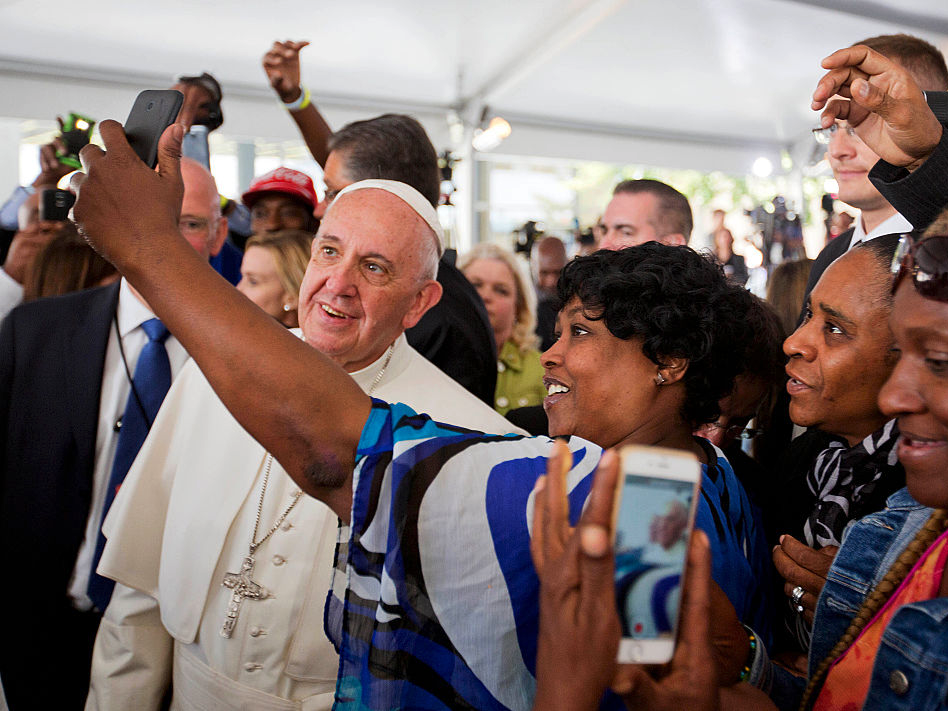 Pope Selfie Washington