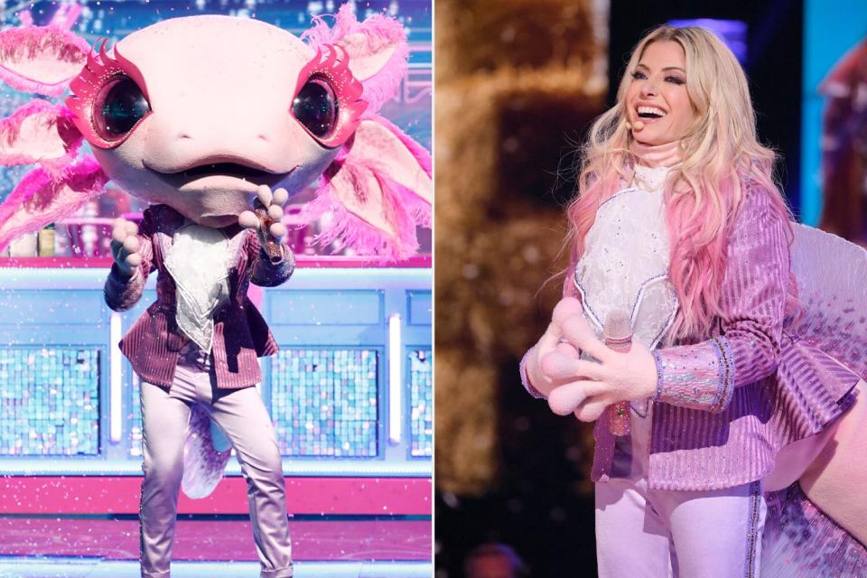 Alexis Bliss revealed as Axolotl on 'The Masked Singer'