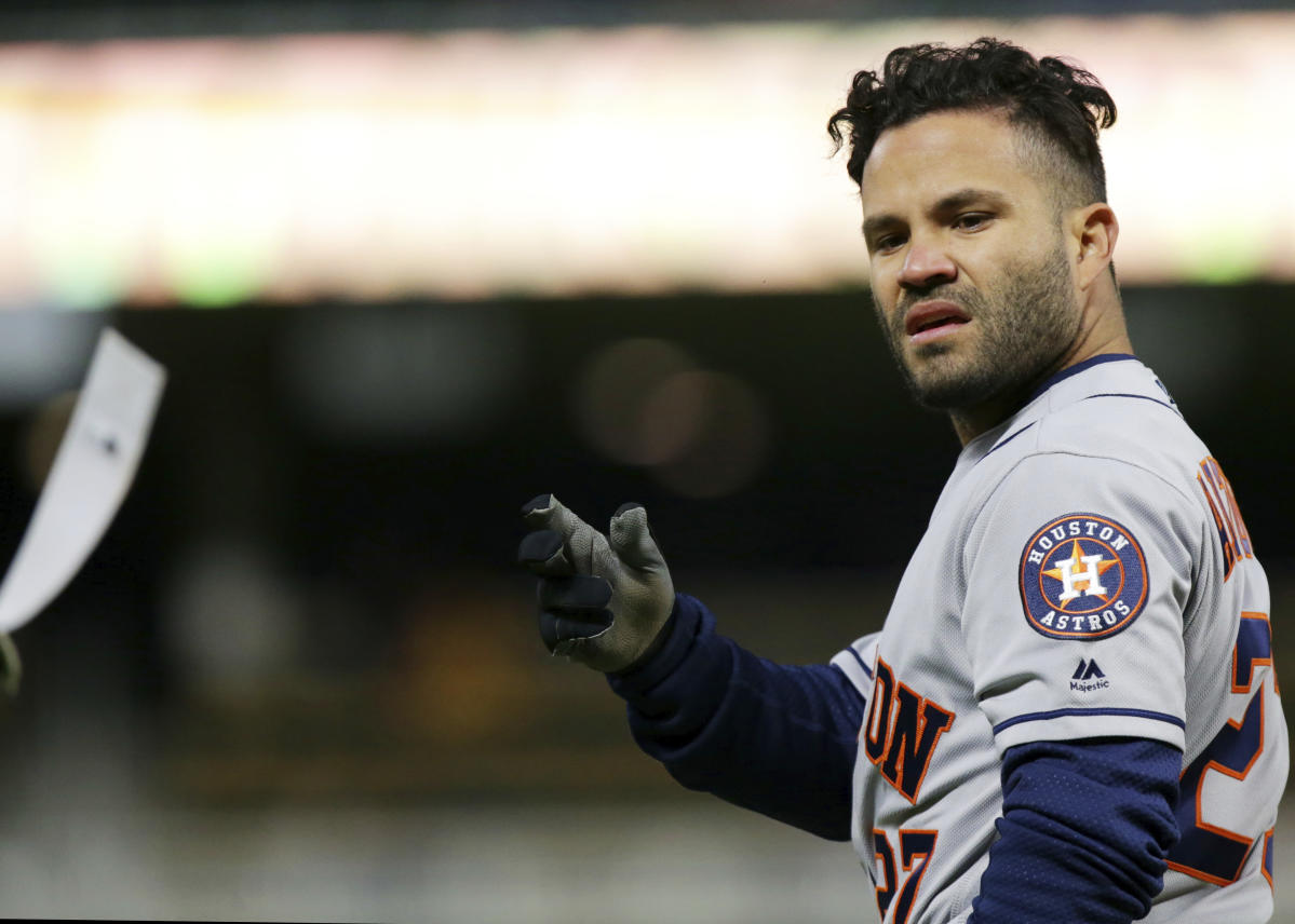 A jersey a day until the lockout ends or I run out. Day 19: 2017 Houston  Astros - Jose Altuve. : r/baseball