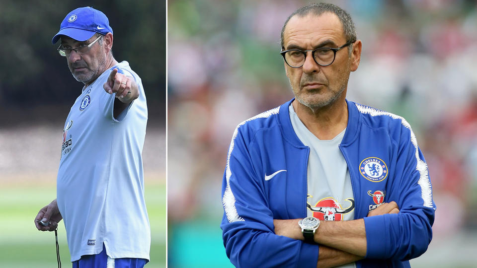 New Chelsea boss Maurizio Sarri is a very superstitious manager.