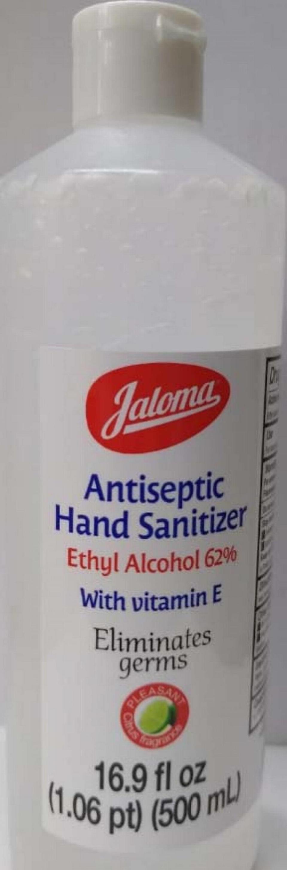 Jaloma Antiseptic Hand Sanitizer Ethyl Alcohol 62% With vitamin E