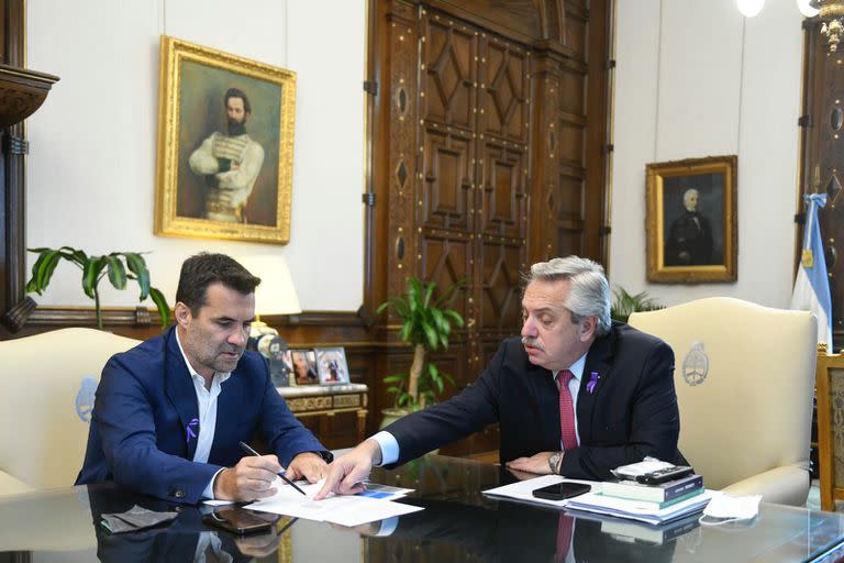 Darío Martínez y Alberto Fernández