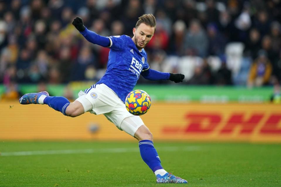 James Maddison has rediscovered his scoring form (Tim Goode/PA) (PA Wire)