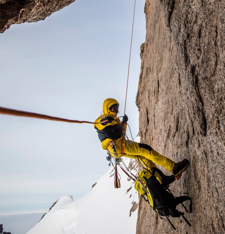 Rock Climber Conrad Anker Conrad Anker in the Antarctica in 2017.