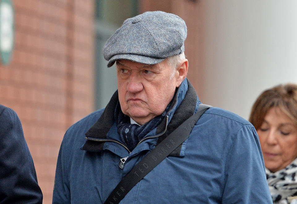 Hillsborough match commander David Duckenfield, who is accused of the manslaughter by gross negligence of 95 Liverpool supporters at the 1989 FA Cup semi-final, arriving at Preston Crown Court. (Photo by Peter Powell/PA Images via Getty Images)