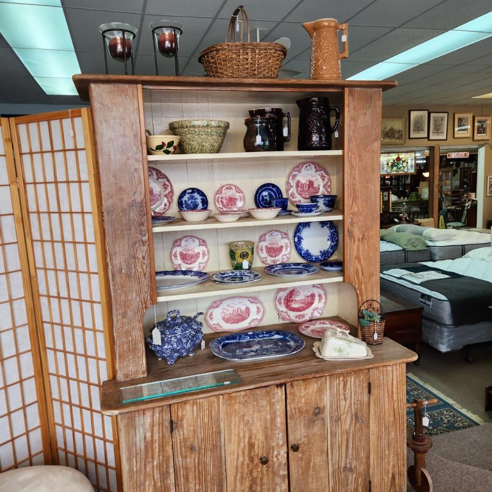 A variety of vintage pieces can be found at Sauer's Furniture and Antiques.