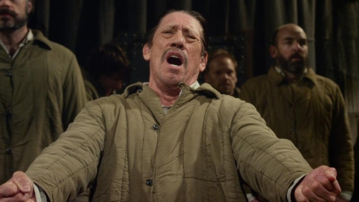  Danny Trejo singing in Muppets Most Wanted 