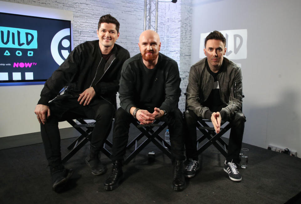 Three members of the Script