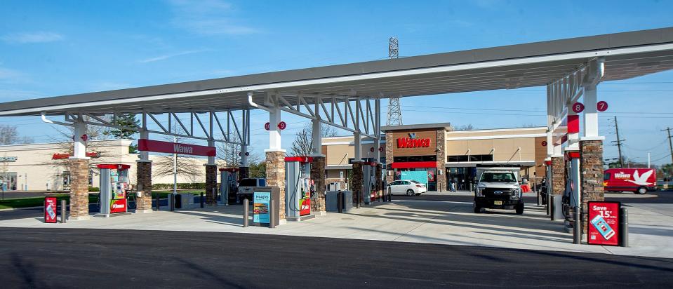 The new Tullytown Wawa store and gas station opened on Thursday, April 21, 2022. Two more Wawa locations are set to open this week in Falls and Doylestown Township.