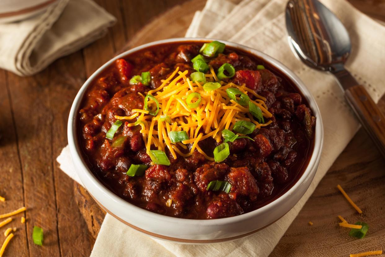 Chili with cheese