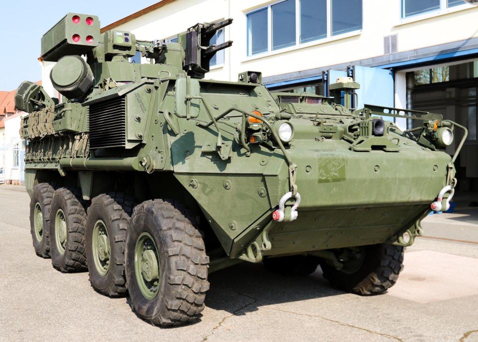 Mobile Short Range Air Defense Stryker