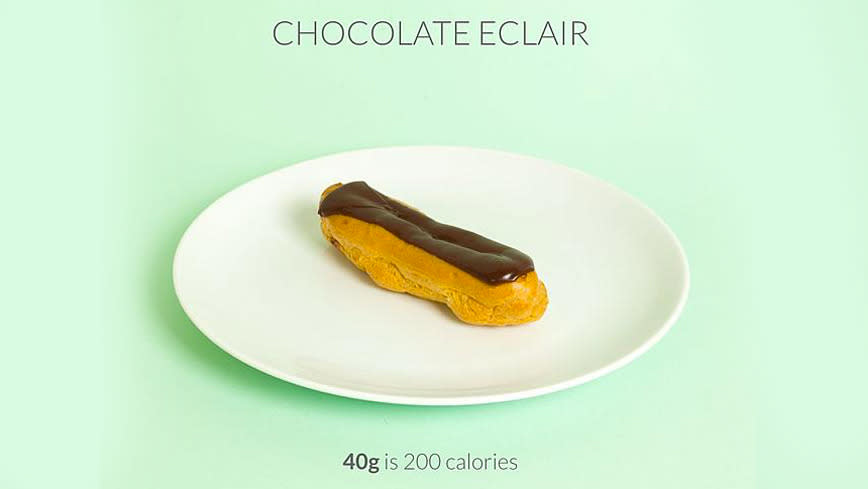 Chocolate eclair