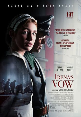 <p>Courtesy of Quiver Distribution</p> "Irena's Vow" movie poster