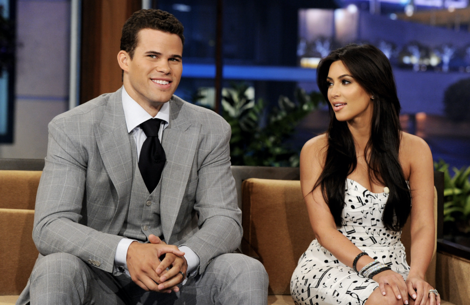 <p>Who can forget Kim Kardashian’s short-lived marriage to NBA basketball player Kris Humphries? The reality star’s wedding preparations and the 20 August ceremony itself were chronicled in a two-part TV special, which later aired on US channel E!. However, she filed for divorce from Humphries on 31 October – less than three months after the ceremony itself. [Photo: Getty] </p>