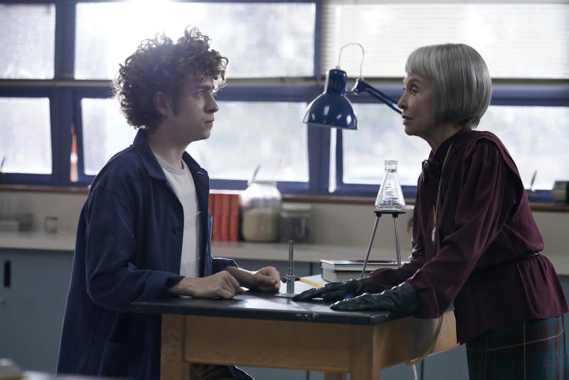 Mrs. Wheeler (Rita Moreno) fails Ben (Connor Kalopsis). Photo by James Van Evers/XRM Media