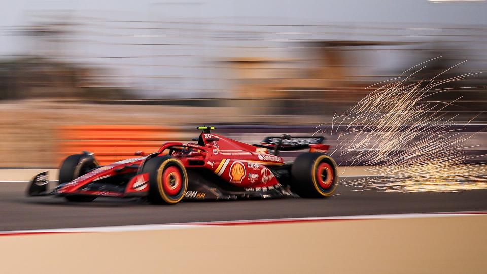 Ferrari Hits Another Drain Snafu, Tops Time Sheets in F1 Pre-Season Test Day 2 photo