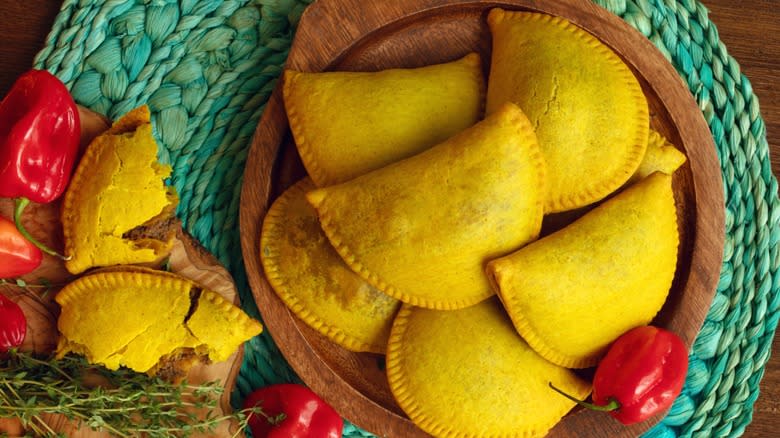 Your Secret For Perfect Jamaican Beef Patties Is An Empanada Maker