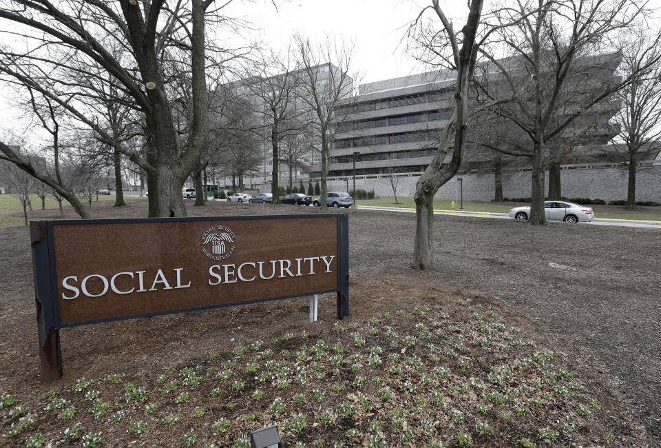 The Social Security Administration's main campus is seen in Woodlawn, Md. (Patrick Semansky/AP)