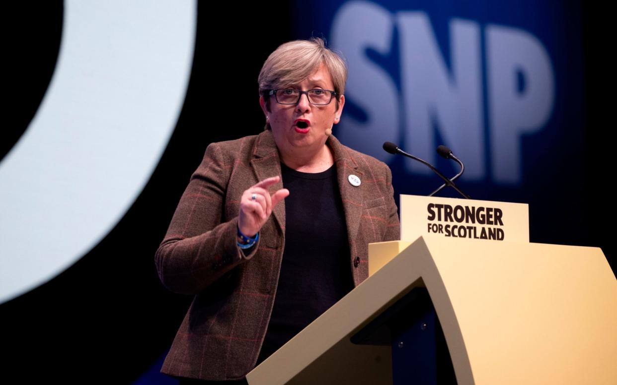 Joanna Cherry gave an interview to The Times - Jane Barlow/PA