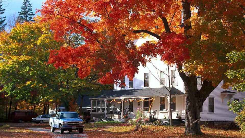 Autumn in North Conway, New Hampshire