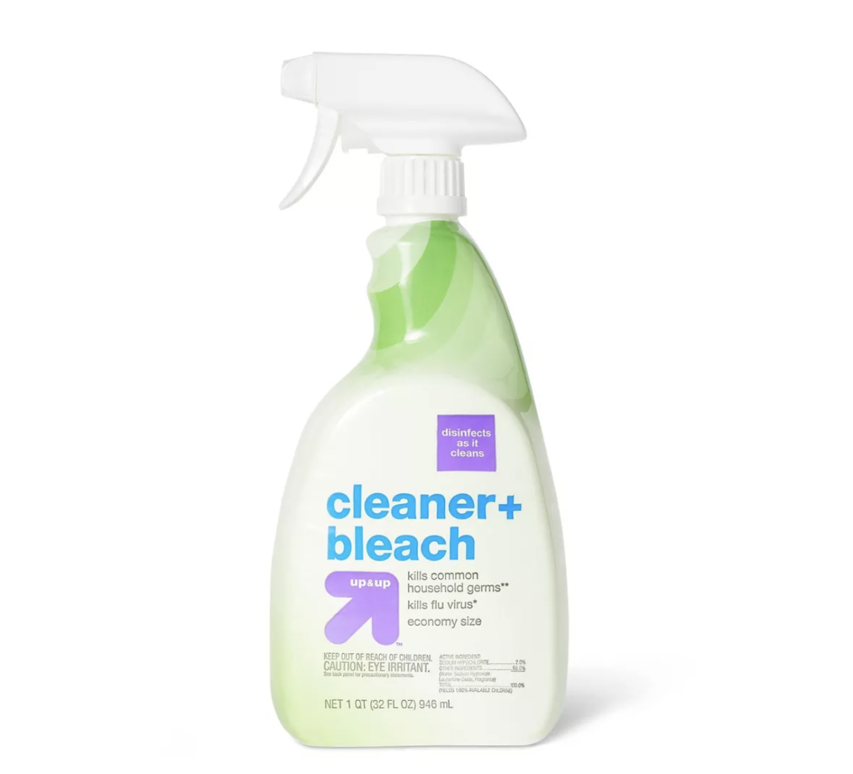 Up & Up cleaner + bleach