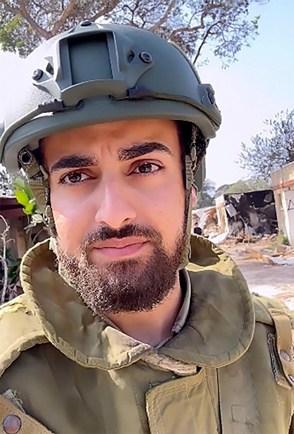 PHOTO: Adiel Cohen, 25, pictured in this undated photo is a pro-Israel social media influencer and content creator who is also a soldier for the Israel Defense Forces on the front lines in northern Israel. (@adielofisrael/Instagram)