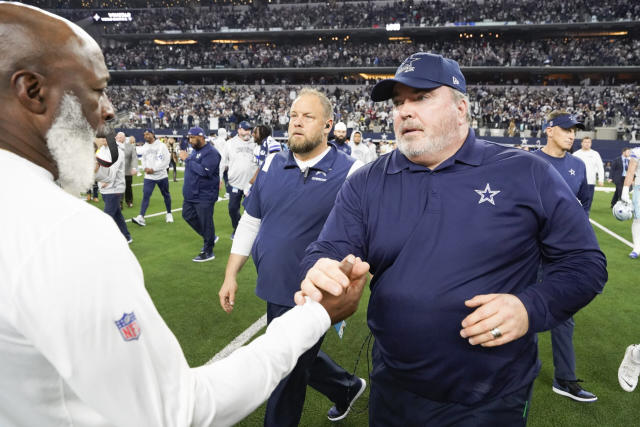 Cowboys coach Mike McCarthy says Texans' Lovie Smith is running