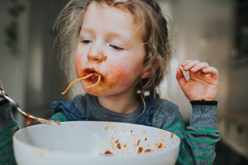 Child eating