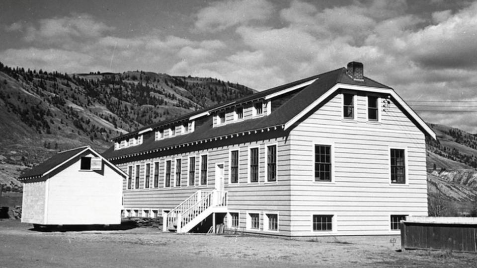 La escuela Kamloops Indian Residential School