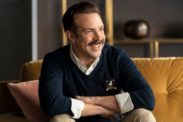 Apple TV+ Jason Sudeikis as Ted Lasso in 'Ted Lasso.'