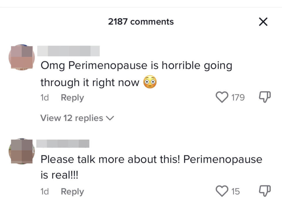 A screencap of a comments under the CBS Morning tiktok video