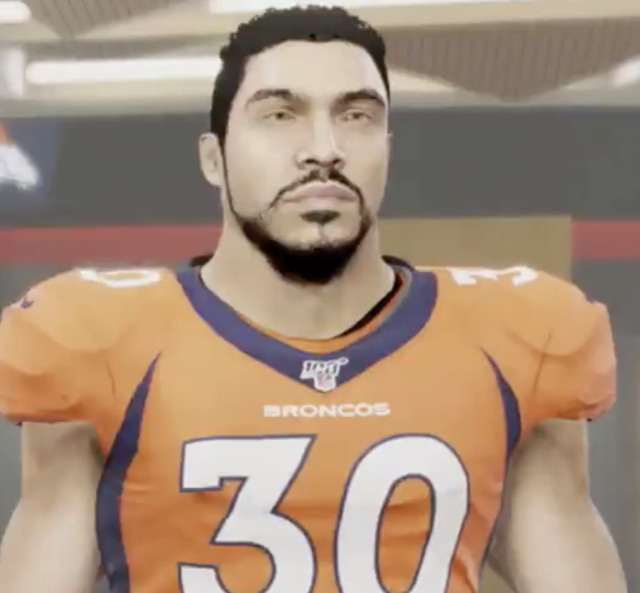 Denver Broncos: Check out this Phillip Lindsay cover for Madden 20